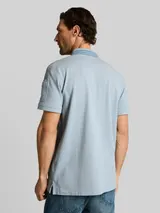 TOM TAILOR Herren Poloshirt mit Ärmeltasche, blau, Meliert – Bild 5