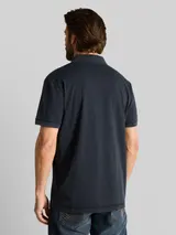 TOM TAILOR Herren Poloshirt im Used-Look, blau, Gestreift – Bild 5
