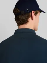 TOM TAILOR DENIM Herren Piqué Poloshirt aus Baumwolle, blau, Meliert – Bild 6