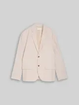 TOM TAILOR Herren Sakko mit Leinenanteil, beige, Meliert – Bild 3