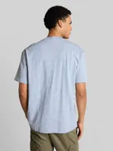TOM TAILOR DENIM Herren Relaxed Fit T-Shirt mit Palmenprint, blau, Palmenprint – Bild 5