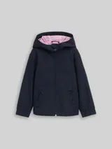 TOM TAILOR Mädchen Sommer-Parka mit wasserabweisender Funktion, blau, Uni – Bild 3