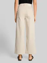 TOM TAILOR Damen TTNELMA CULOTTE Jeans, weiß, Uni – Bild 5