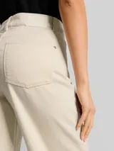 TOM TAILOR Damen TTNELMA CULOTTE Jeans, weiß, Uni – Bild 6
