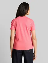 TOM TAILOR Damen Basic T-Shirt aus Baumwolle, rosa, Uni – Bild 5