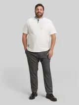 TOM TAILOR Herren Plus Size - Regular Fit Chino Hose, schwarz, Uni – Bild 4