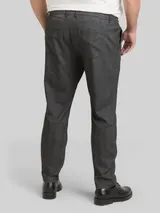 TOM TAILOR Herren Plus Size - Regular Fit Chino Hose, schwarz, Uni – Bild 5