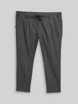 TOM TAILOR Herren Plus Size - Regular Fit Chino Hose, schwarz, Uni – Bild 3