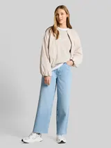 TOM TAILOR DENIM Damen TTMIJA CULOTTE Jeans, blau, Uni – Bild 4