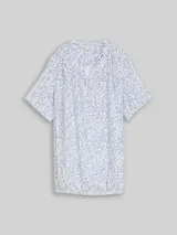 TOM TAILOR Damen Plus Size - Bluse mit Muster, weiß, Gemustert – Bild 3