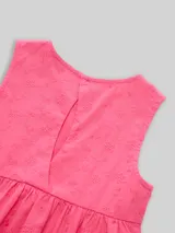 TOM TAILOR Mädchen Mini-Kleid mit Stickerei, rosa, Uni – Bild 4