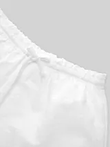 TOM TAILOR Mädchen Shorts mit Lochstickerei, weiß, Uni – Bild 4