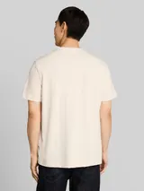 TOM TAILOR Herren T-Shirt aus Baumwolle, braun, Uni – Bild 5