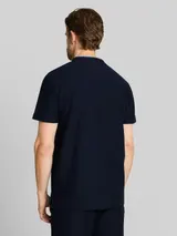 TOM TAILOR Herren Poloshirt mit Brusttasche, blau, Uni – Bild 5