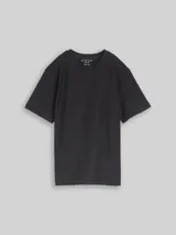 TOM TAILOR Jungen T-Shirt mit Struktur, grau, Uni – Bild 3