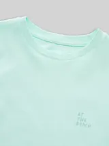 TOM TAILOR Jungen T-Shirt mit Foto-Print, grün, Uni – Bild 4