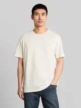 TOM TAILOR Herren Piqué T-Shirt aus Baumwolle, braun, Uni – Bild 4