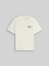 TOM TAILOR DENIM Herren Relaxed Fit T-Shirt mit Rückenprint, weiß, Uni – Bild 3