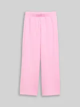 TOM TAILOR Mädchen Wide Leg Scuba Hose, rosa, Uni – Bild 3