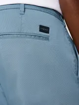 TOM TAILOR Herren Plus Size - Slim Chino Shorts, blau, Uni – Bild 6
