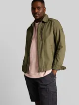 TOM TAILOR Herren Plus Size - TTPLUS REGULAR Cargo Shorts, grau, Uni – Bild 6