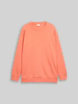TOM TAILOR Herren Plus Size - Sweatshirt mit Logo-Print, rot, Uni – Bild 3