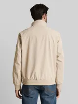 TOM TAILOR Herren Blouson Jacke mit verstaubarer Kapuze, braun, Uni – Bild 5