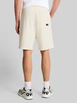 TOM TAILOR DENIM Herren Relaxed Shorts mit Waffelstruktur, weiß, Uni – Bild 5