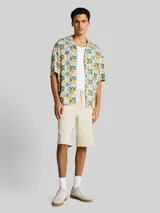 TOM TAILOR DENIM Herren TTWAYLEN RELAXED Jeans Shorts, weiß, Uni – Bild 4