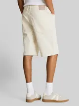 TOM TAILOR DENIM Herren TTWAYLEN RELAXED Jeans Shorts, weiß, Uni – Bild 5