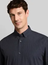 TOM TAILOR Herren Regular Fit Kurzarmhemd mit Karomuster, blau, Kariert – Bild 6