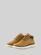TOM TAILOR Herren Wasserdichte Schnürschuhe, braun, Uni – Bild 3