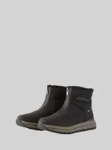 TOM TAILOR Damen Wasserfeste Stiefeletten mit Fütterung, schwarz, Uni – Bild 3