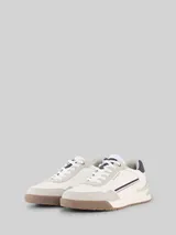 TOM TAILOR Herren Sneaker aus Lederimitat, weiß, Uni – Bild 3