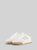 TOM TAILOR Damen Sneaker mit Colour-Blocking, weiß, Uni – Bild 3