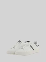 TOM TAILOR Damen Sneaker mit Denim-Details, weiß, Uni – Bild 3