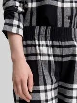 TOM TAILOR Damen Pyjama-Set mit Karomuster, grau, Kariert – Bild 6