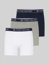 TOM TAILOR Herren Mittellange Boxershorts im 3er-Pack, grau, Uni – Bild 3
