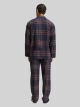 TOM TAILOR Herren Pyjama-Set mit Karomuster, braun, Kariert – Bild 5