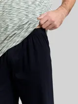 TOM TAILOR Herren Pyjama-Set mit Muster, grün, Meliert – Bild 6