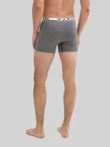 TOM TAILOR Herren Mittellange Boxershorts im 2er-Pack, blau, Print – Bild 5