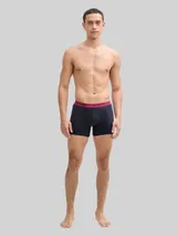 TOM TAILOR Herren Kurze Boxershorts im 6er-Pack, rot, Uni – Bild 4