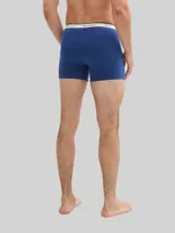 TOM TAILOR Herren Mittellange Boxershorts im 4er-Pack, blau, Uni – Bild 5