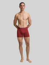 TOM TAILOR Herren Kurze Boxershorts im 2er-Pack, rot, Uni – Bild 4