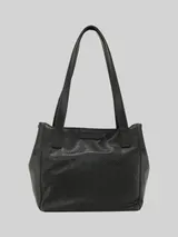 TOM TAILOR Damen TTMIRENDA L Shopper mit Logo-Prägung, schwarz, Uni – Bild 3