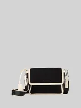 TOM TAILOR Damen TTSUZI M Schultertasche mit kontrastierenden Kantendetails, schwarz, Uni – Bild 3