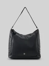 TOM TAILOR DENIM Damen TTMAYE L Beuteltasche mit Wattierung, schwarz, Uni – Bild 3