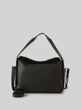 TOM TAILOR Damen TTROWAN L Beuteltasche mit kontrastfarbenen Kanten, schwarz, Uni – Bild 3