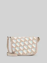 TOM TAILOR Damen TTDEVIE Handtasche in Flecht-Optik, grau, Gemustert – Bild 3