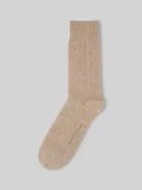 TOM TAILOR Herren Socken mit Kaschmir-Anteil, beige, Uni – Bild 3